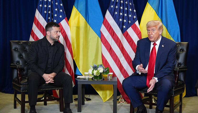 Trump mit Selenskyj am Rande der UN-Generaldebatte Trump mit Selenskyj am Rande der UN-Generaldebatte