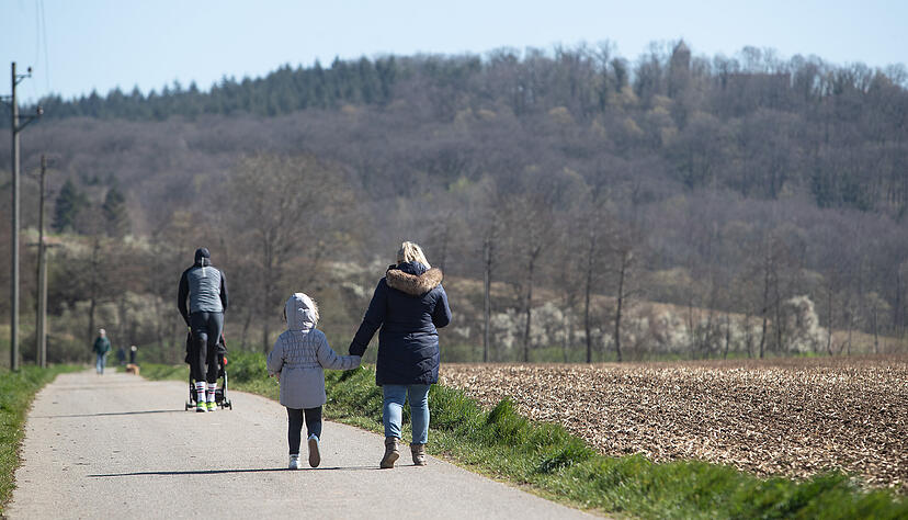 Leere Straßen und Plätze in Zeiten von Corona