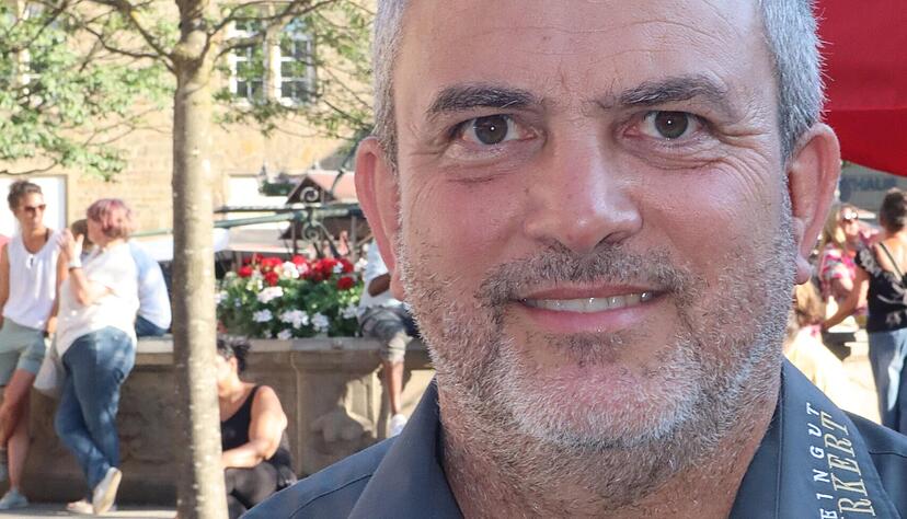 Boris Birkert hat ein Weingut in Bretzfeld.