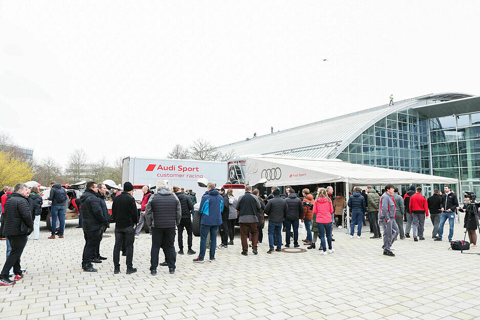 Betriebsversammlung bei Audi in Neckarsulm mit VW-Chef Blume als Gast