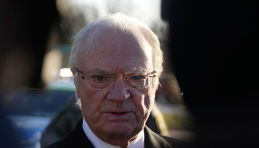 K&ouml;nig Carl XVI. Gustaf hat w&auml;hrend seiner langen Zeit als Monarch auch viele st&uuml;rmische Zeiten durchgemacht. (Archivbild)