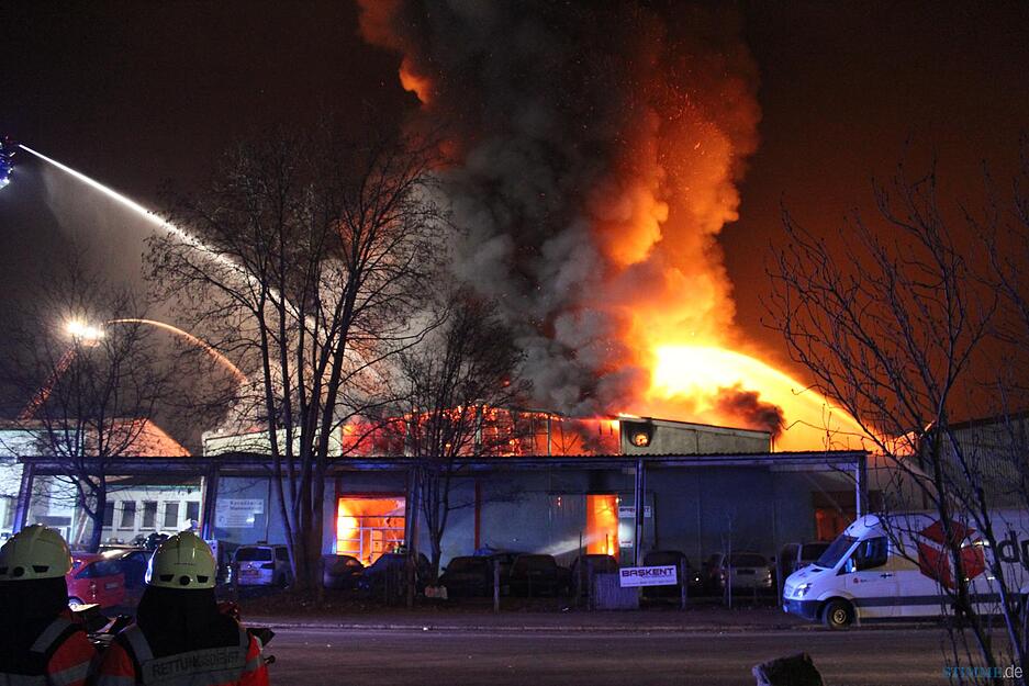 Brand in der Dieselstra&szlig;e | 29.1.