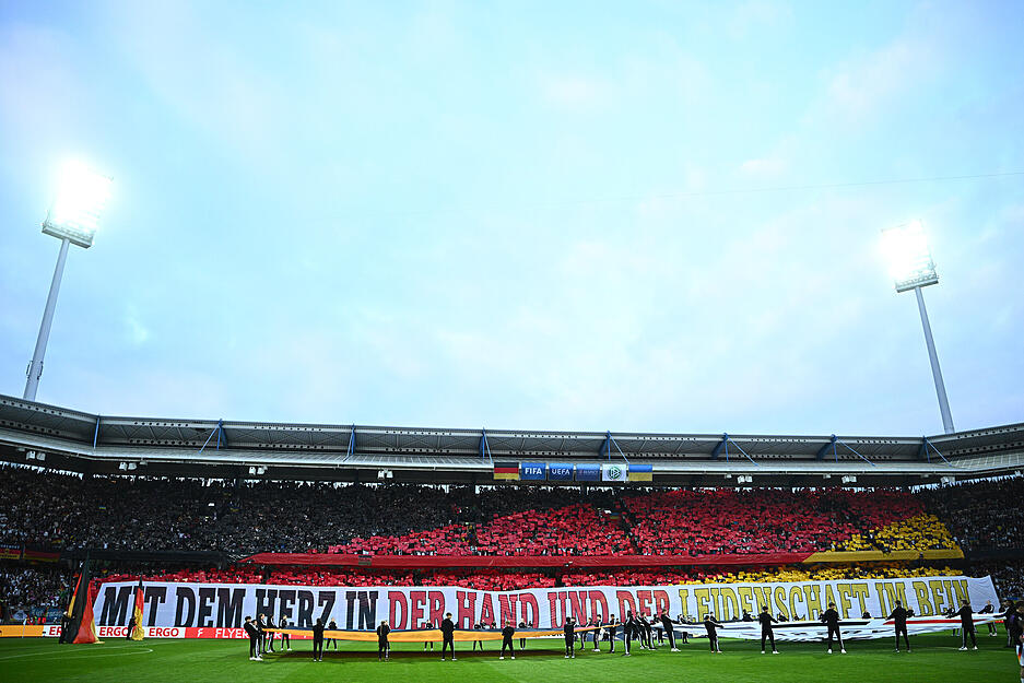 Deutschland im Testspiel gegen die Ukraine