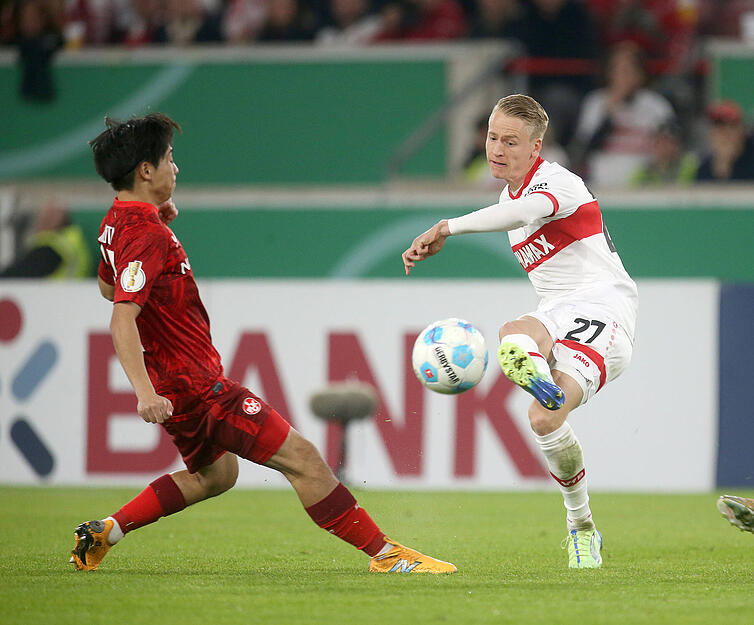 Chris Führich: Der DFB-Nationalspieler wurde immer wieder von seinen Mitspielern gesucht, um mit seinen Tempodribblings und seiner Spielfreude Räume zu schaffen. Fast folgerichtig erzielte er dann auch das 2:1 (75.). Note 2