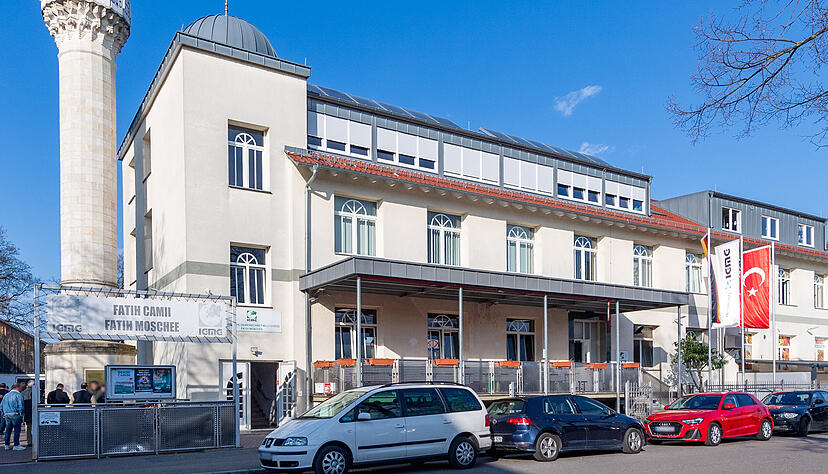 Die Fatih-Moschee in Heilbronn geh&ouml;rt der Islamischen Gemeinschaft Milli G&ouml;r&uuml;s (IGMG) an, die im Verfassungsschutzbericht erw&auml;hnt wird. Foto: Mario Berger