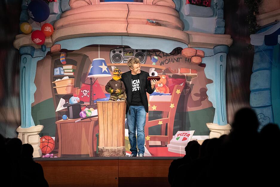 Sascha Grammel in der Harmonie Sascha Grammel in der Harmonie