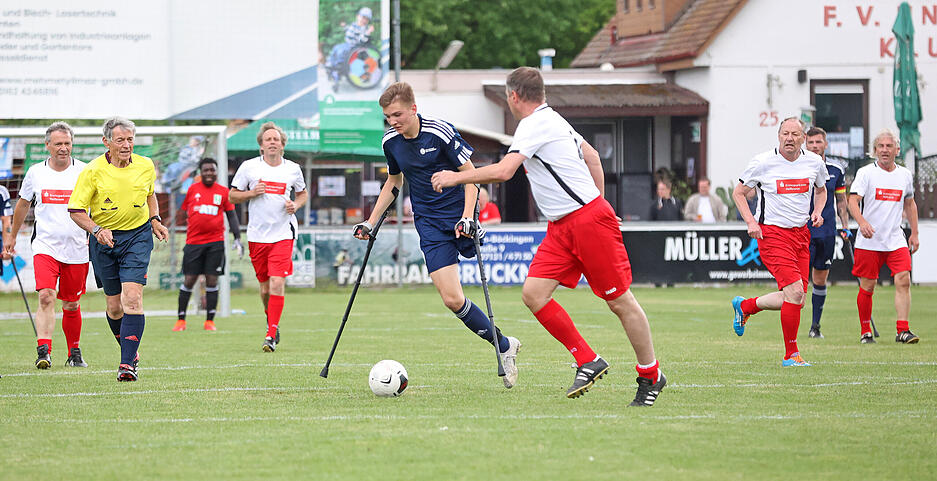 Amputierten-Fußball: Nationalteam in Heilbronn Amputierten-Fußball: Nationalteam in Heilbronn