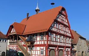 Das alte Kochendorfer Rathaus wurde drei Jahre lang saniert.
Foto: Archiv/Plückthun Das alte Kochendorfer Rathaus wurde drei Jahre lang saniert.
Foto: Archiv/Plückthun