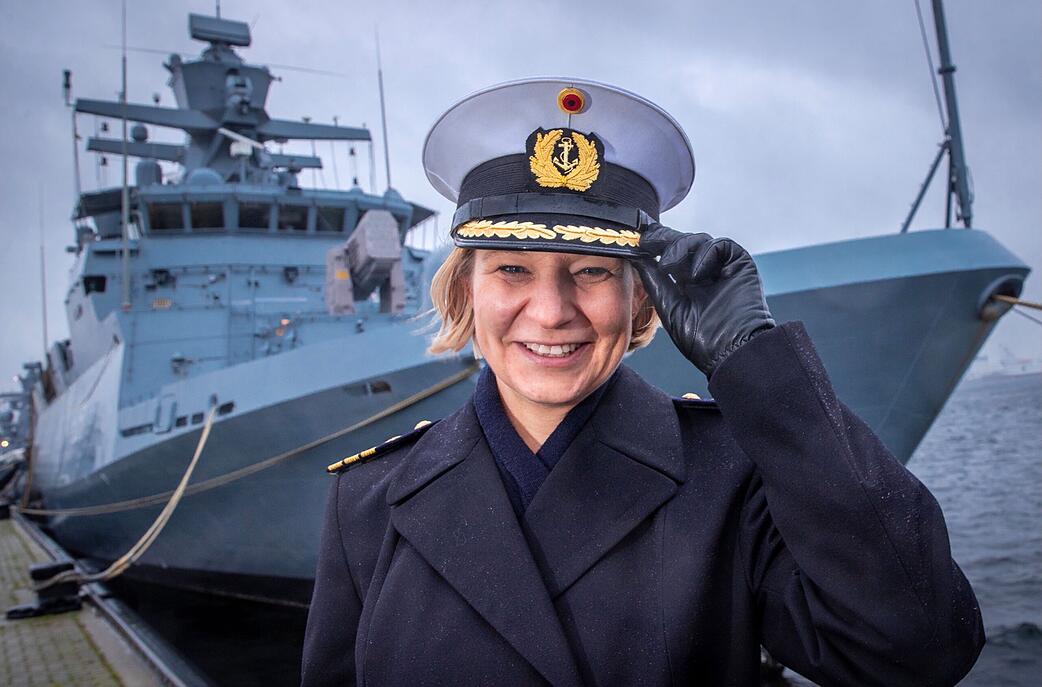 Erstmals kommandiert eine Frau eine KorvettenBesatzung STIMME.de