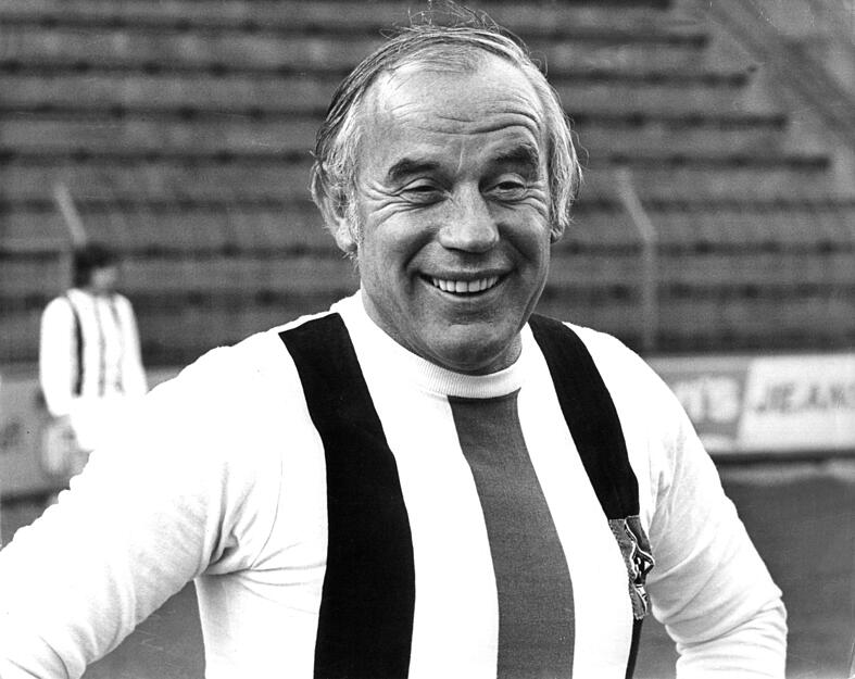 Platz 7: Hennes Weisweiler war von April 1964 bis Juni 1975 Trainer bei Borussia Mönchengladbach.