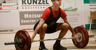 Bestleistungen gelingen nicht in jedem Wettkampf: Roi Tayler Pfister muss sich in Chemnitz im Rei&szlig;en mit 86 Kilogramm zufrieden geben.