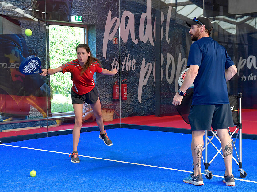 Lesersommer Padel im Sportivo mit der Frauen-Bundestrainerin