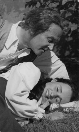 K&auml;thchenfestspiele im Deutschhof: Dorothea Mayer als dunkles K&auml;thchen von Heilbronn, undatierte Aufnahme. Foto: HSt-Archiv.