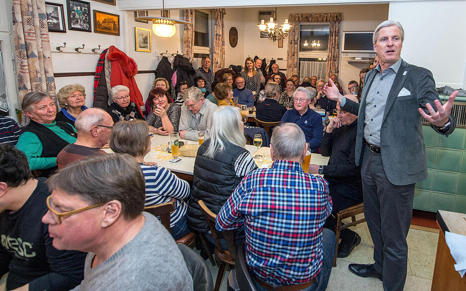 Lokaltour spezial in der Gastst&auml;tte Kernerh&ouml;he