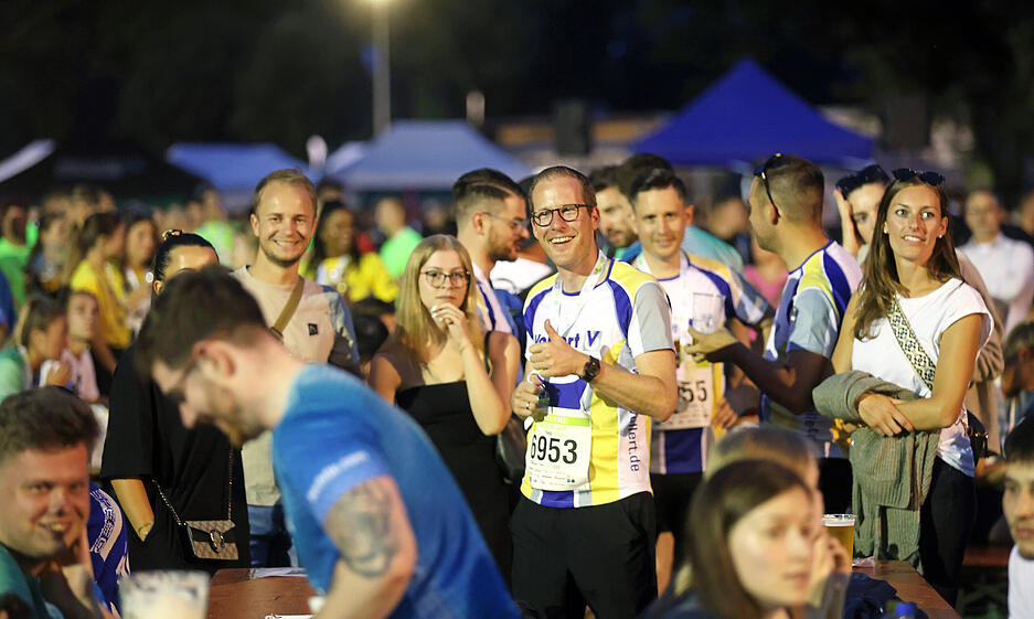 Zuvor hatte jeder der Teilnehmer 5,7 Kilometer bewältigen müssen.