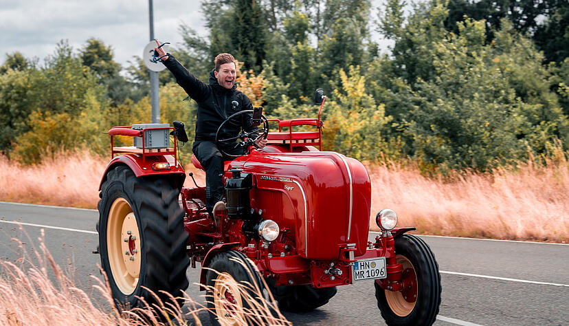 Bei seiner dritten Porschetour m&ouml;chte sich Micha Kible, besser bekannt als Micha von der Rampe, von Brackenheim zum Ballermann fahren.