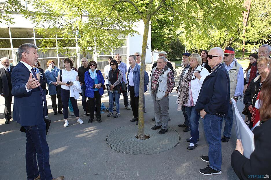 Stadtparkbegehung Heilbronn, Standort neues Hotel Stadtparkbegehung Heilbronn, Standort neues Hotel