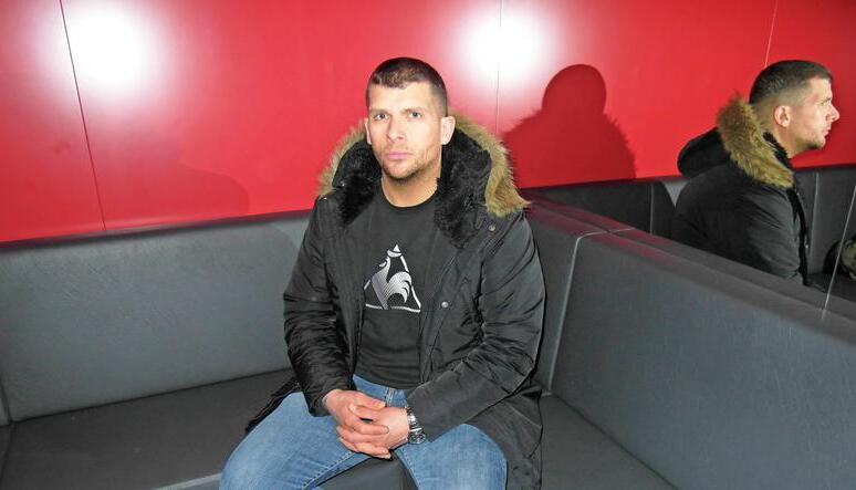 Regisseur Tarek Ehlail nach der Präsentation seines Spielfilms "Volt" im Foyer des Kinostar-Arthauses HN