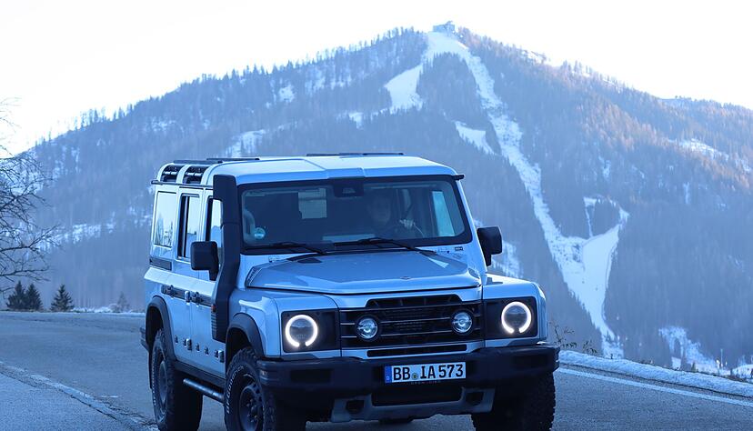 Mehr Komfort und Fahrstabilit&auml;t: Der Ineos Grenadier erh&auml;lt im Fr&uuml;hjahr ein Update, doch in puncto Design bleibt alles beim Alten.