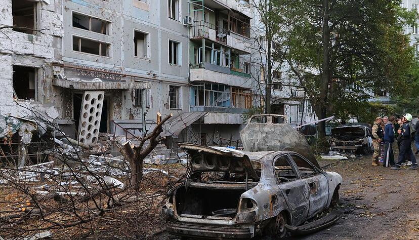 Immer wieder ist die Stadt Saporischschja Ziel russischer Angriffe.