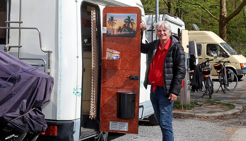 Tourist Rainer F&uuml;rst kam auf Empfehlung eines Bekannten nach Heilbronn - und bereut es nicht.