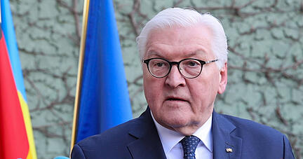 Bundespräsident Steinmeier bei seinem Besuch in Polen. Foto: dpa