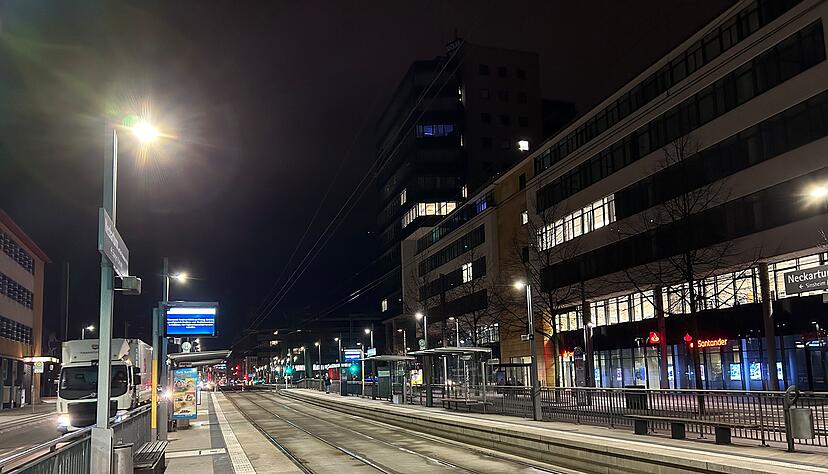 In Heilbronn steht heute der kommunale Nahverkehr weitgehend still.