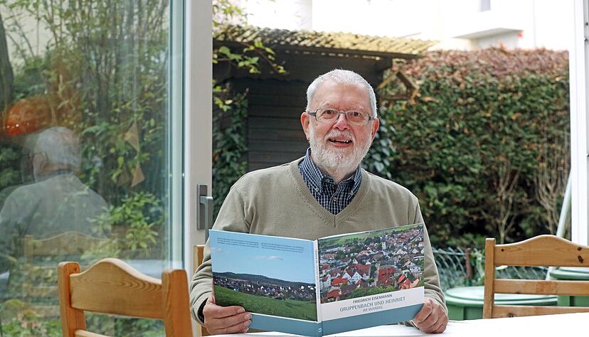 Auf 60 Seiten zeigt der Bildband, an dem Friedrich Eisenmann vom Heimatverein Untergruppenbach gearbeitet hat, wie sich die Gemeinde gewandelt hat.
Foto: Ralf Seidel