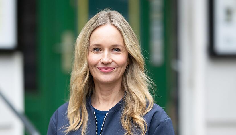 Mit elf hat sie den ersten Film gedreht: Stefanie Stappenbeck,.