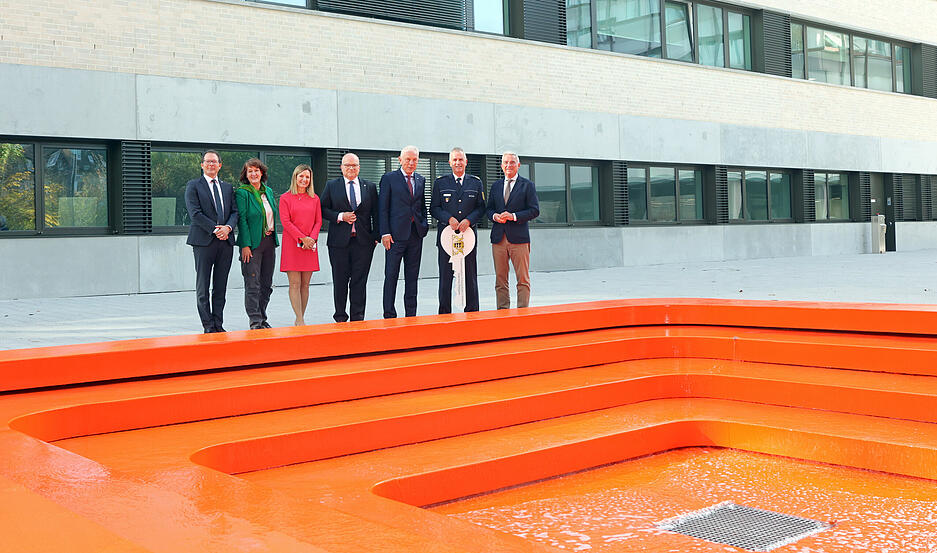 Übergabe Erweiterungsbau Polizeipräsidium Heilbronn Übergabe Erweiterungsbau Polizeipräsidium Heilbronn