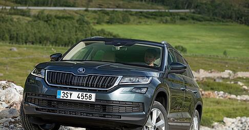 Großes «Brumm-Brumm» aus Tschechien: Mit dem Namen Kodiaq nimmt Skoda Bezug auf den Kodiakbären.