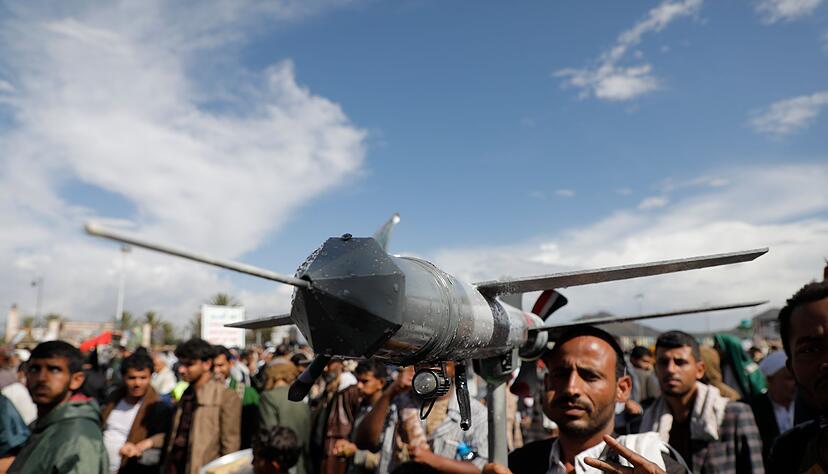 Die Huthi-Miliz greift immer wieder Ziele in Israel mit Raketen und Drohnen an. (Archivbild)