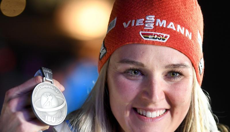 Hofft auch &uuml;ber 15 Kilometer auf eine Medaille: Denise Herrmann.