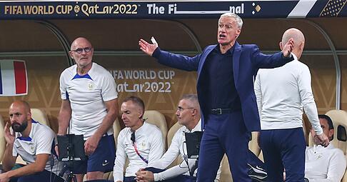Frankreichs Trainer Didier Deschamps f&uuml;hrte seine Mannschaft in Katar ins Finale.