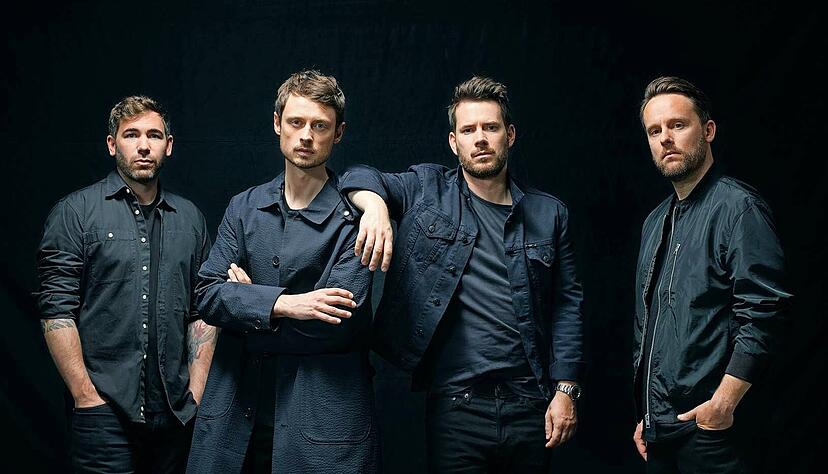 Headliner beim Haigern Live Festival in Talheim: Die Band Revolverheld und Sänger Johannes Strate (2. v. r.). Headliner beim Haigern Live Festival in Talheim: Die Band Revolverheld und Sänger Johannes Strate (2. v. r.).