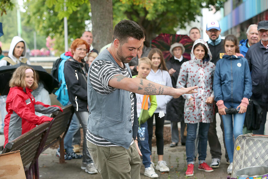 Straßenzauberer Neckarmeile