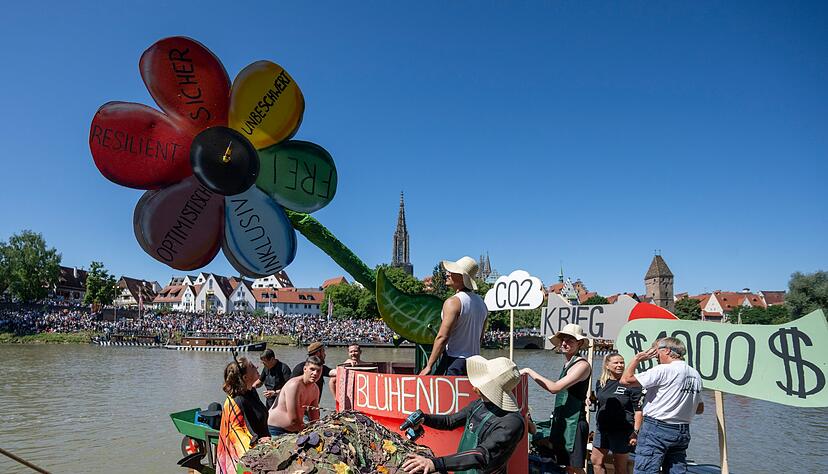 Ein h&auml;ufig aufgegriffenes Thema waren US-Pr&auml;sident Donald Trump und seine Politik.