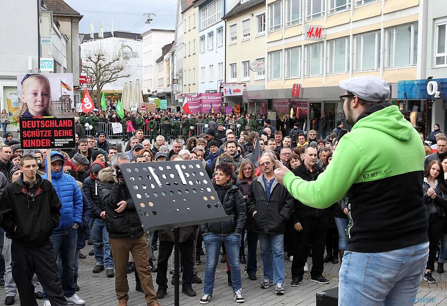 Demos Heilbronner Innenstadt | 07.02.