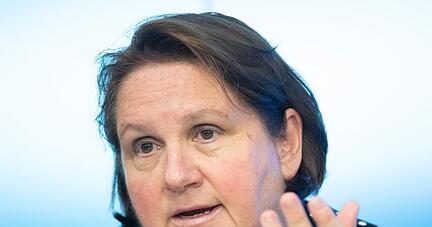 Kultusministerin Theresa Schopper. Kultusministerin Theresa Schopper.