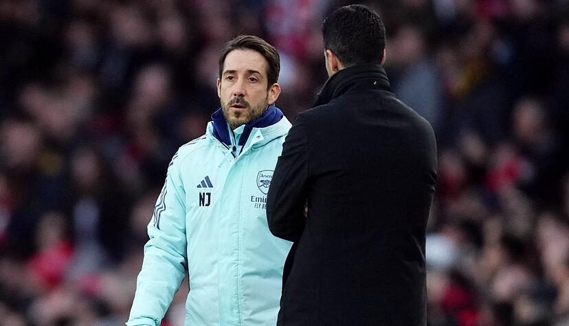 Nicolas Jover (l) ist der Standardtrainer des FC Arsenal. (Archivbild) Nicolas Jover (l) ist der Standardtrainer des FC Arsenal. (Archivbild)