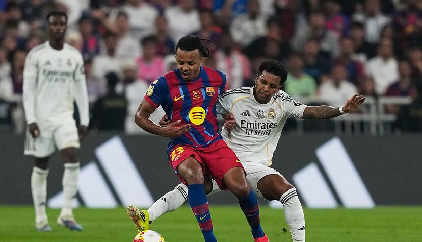 Das Supercup-Finale zwischen Real Madrid und dem FC Barcelona war hei&szlig; umk&auml;mpft.