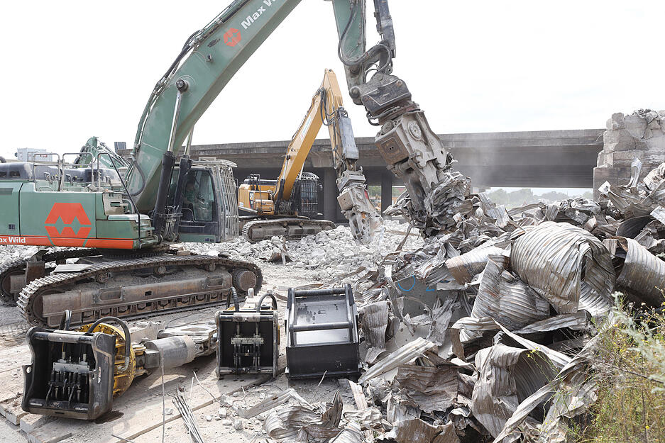 B27 Br&uuml;ckenabriss