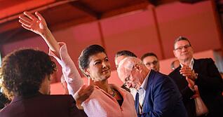 Sahra Wagenknecht zieht sich vom Parteivorsitz zurück.