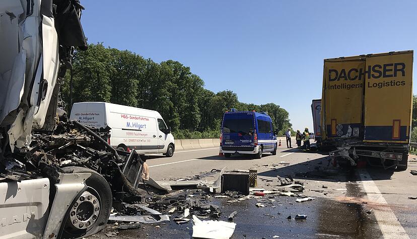 A6-Unfall bei bei Kirchardt
