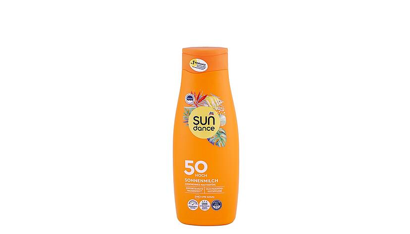 Zuverlässiger Schutz bestätigt: Die Sonnencreme.«Sundance Sonnenmilch, 50» von Dm schneidet mit „sehr gut“ ab. Zuverlässiger Schutz bestätigt: Die Sonnencreme.«Sundance Sonnenmilch, 50» von Dm schneidet mit „sehr gut“ ab.
