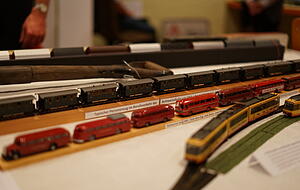 Modelle von Bahnen: Hinten die Bottwartalbahn von 1955. Modelle von Bahnen: Hinten die Bottwartalbahn von 1955.