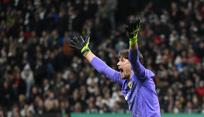 BVB-Keeper Gregor Kobel kassierte zuletzt acht Gegentore in drei Spielen