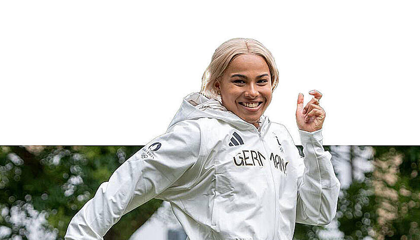 Weitspringerin Laura Raquel Müller ist bei den Olympischen Spielen in Paris am Start gewesen. Weitspringerin Laura Raquel Müller ist bei den Olympischen Spielen in Paris am Start gewesen.