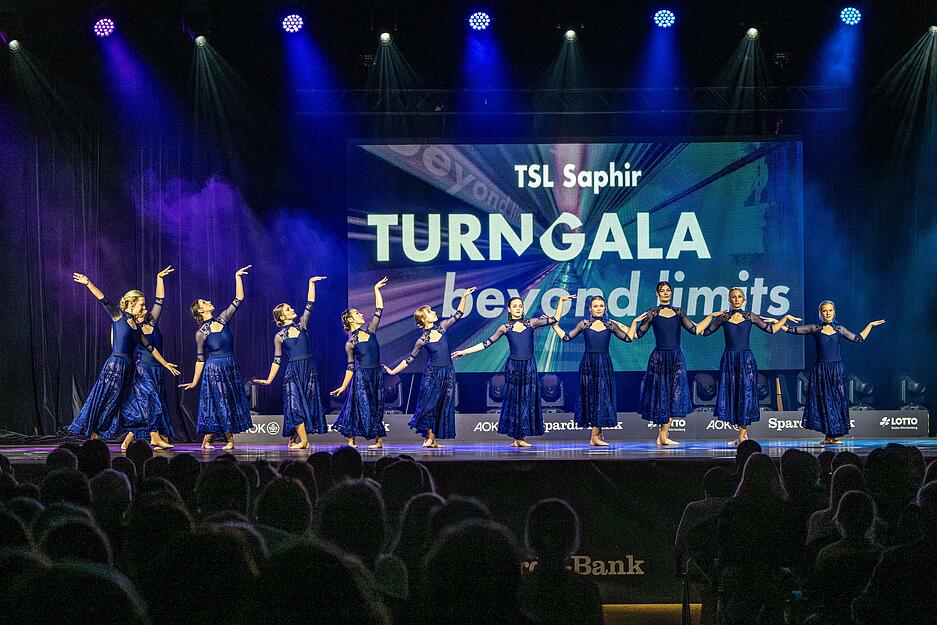 Ein buntes Programm bot die Turngala "Beyond Limits" in Heilbronn.