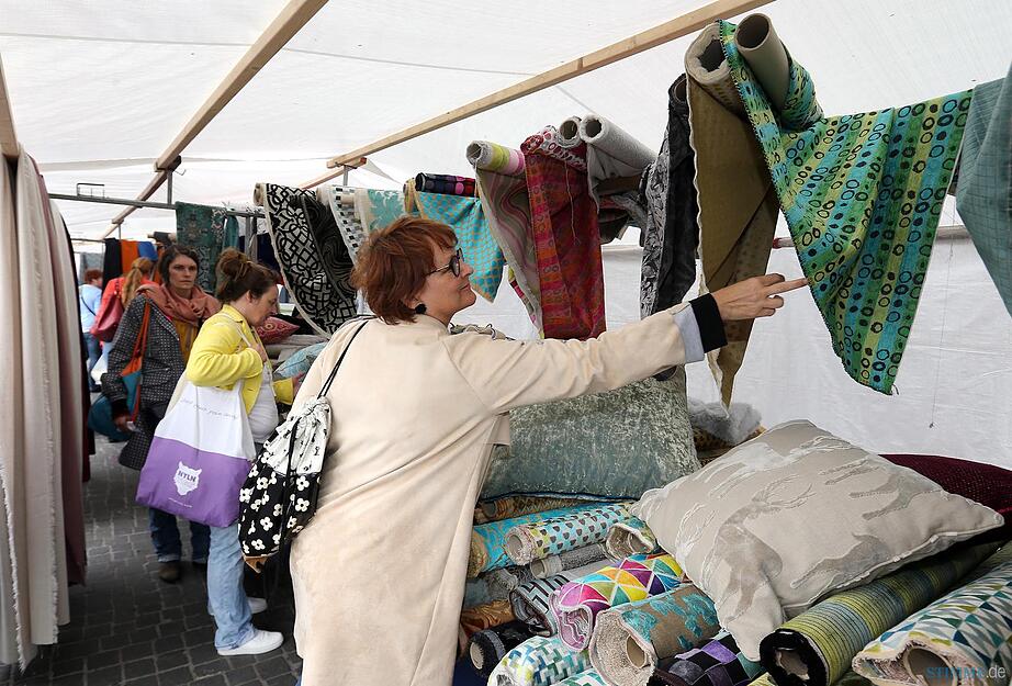Deutsch-holl&auml;ndischer Stoffmarkt Heilbronn | 04.06.